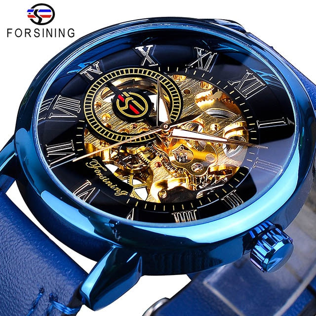 Reloj de marca de lujo para hombre.